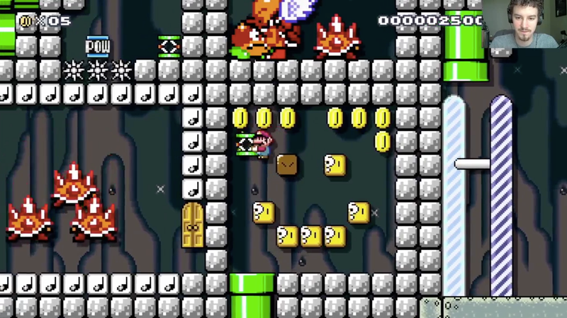 Illustration for article titled Losing My Mind In A Mario Maker Level Designed To Troll Me